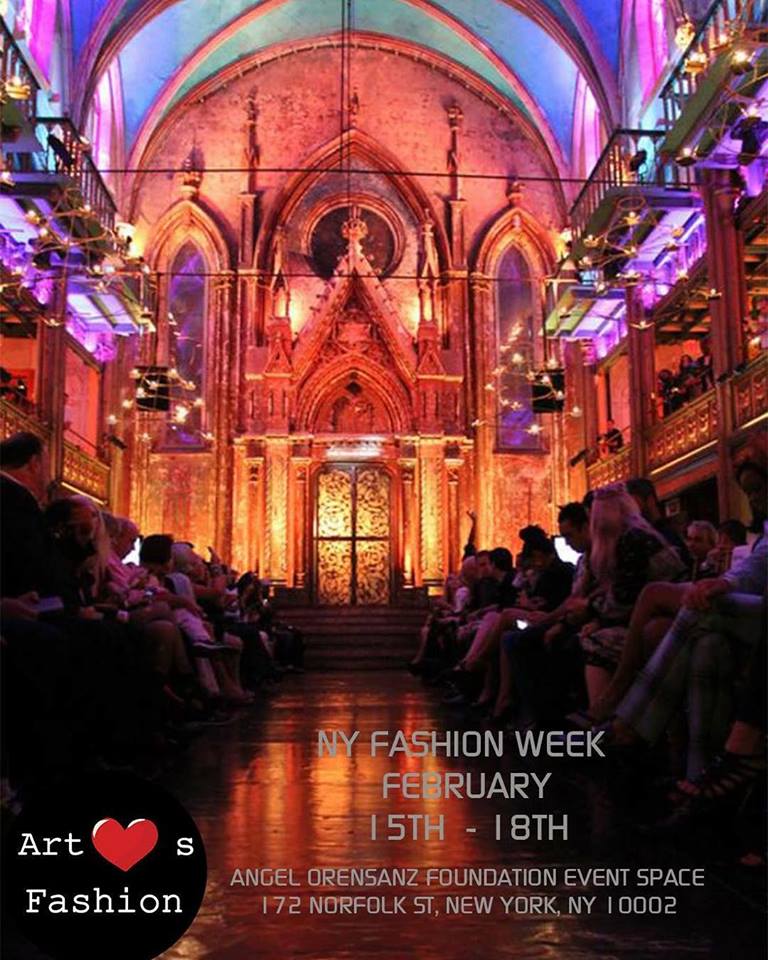 Art Hearts Fashion Breaths New Life into New York Fashion Week With 3 Full Days of Runway Shows at the Angel Orensanz Foundation