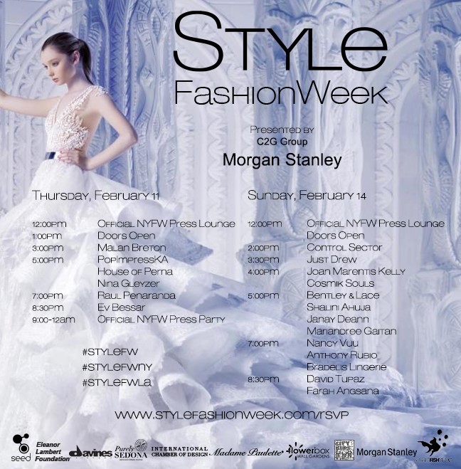 Style Fashion Week Presents Farah Angsana and Malan Breton, as they continue to drive New York Fashion Week