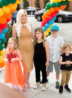 Pregnant Tori Spelling Spotted At 27th Annual A Time For Heroes Festival