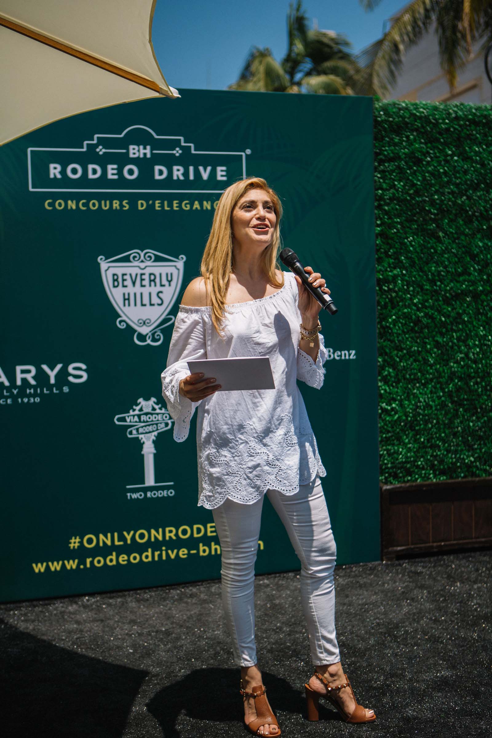 Celebs Attend The 24th Annual Rodeo Drive Concours d'Elegance