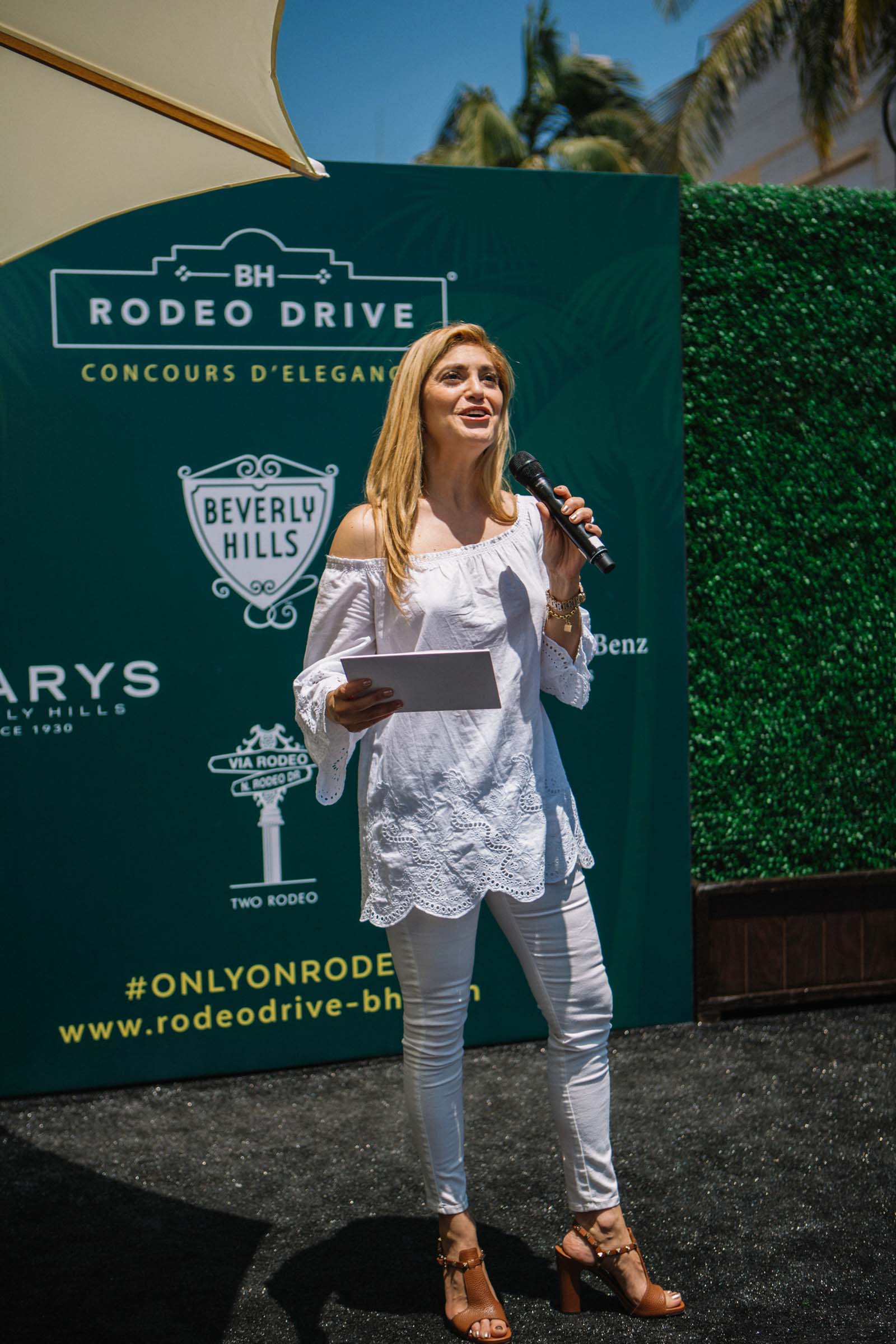 Jay Leno is seen at the annual Rodeo Drive Concours dElegance on