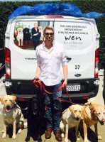 CHAZ DEAN AND HIS ANGELS PUT BEST PAW FORWARD FOR DEBUT OF PROJECT ANGEL FOOD VAN