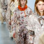 Models walk the runway at the Preen by Thornton Bregazzi